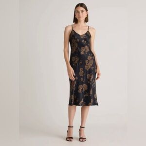 Quince 100% Washable Silk Slip Dress